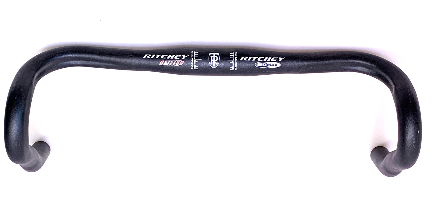 Ritchey Pro BioMax 38cm 31.8mm Ergo Alloy Bike Drop Handlebar New