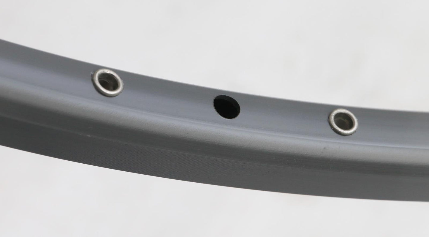 2 QTY Mavic Open Pro 700c 36 Hole 36H Dk Gray Aluminum Road Bike Wheel Rim NEW