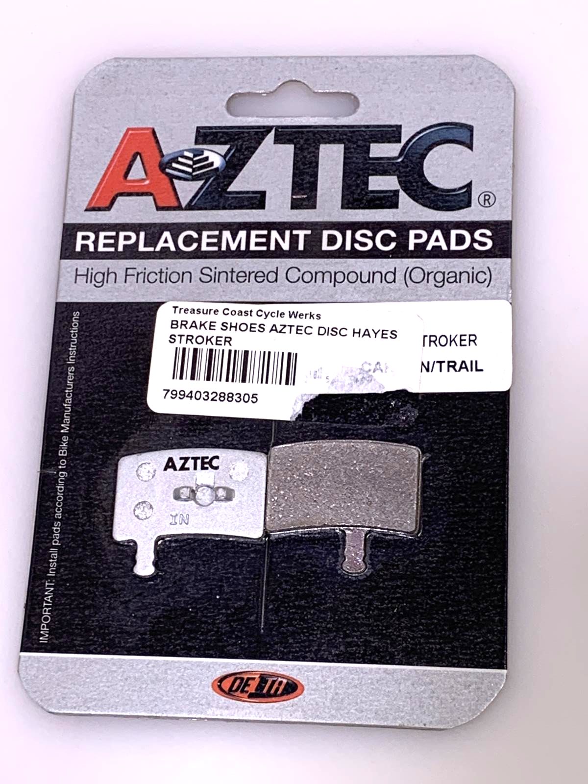 Aztec Hayes Stroker Disc Brake Bike Pads New Old Stock