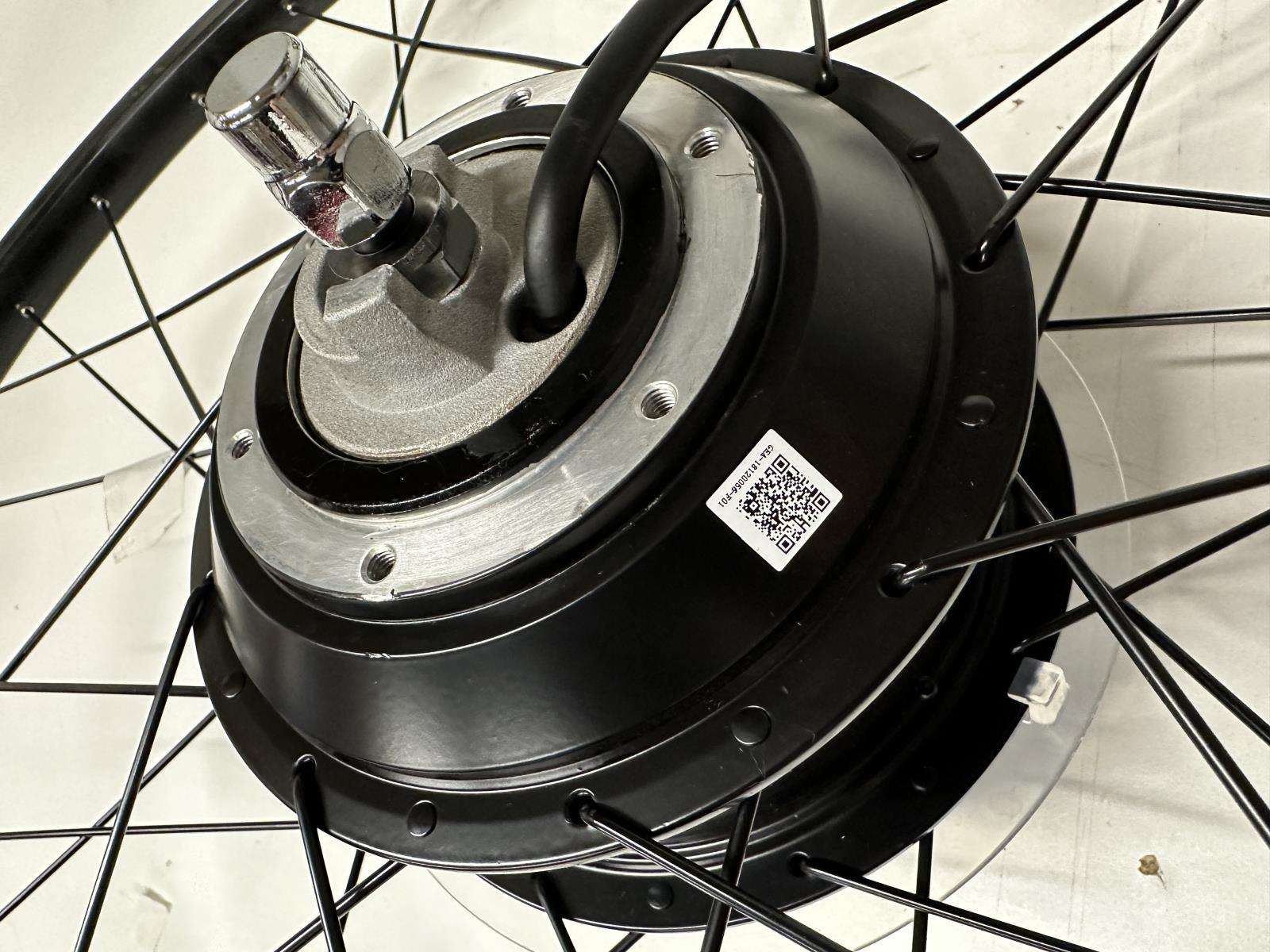 700c From E-bike IZIP Brio Electric Motor 36v Bike Rear Wheel Black Cassette New - Random Bike Parts