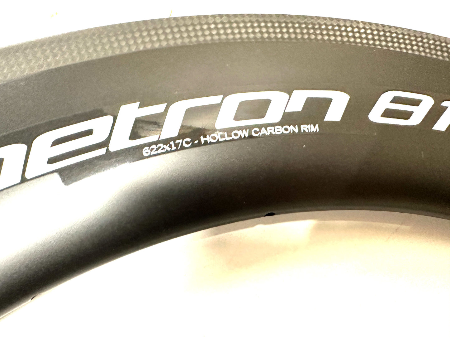 FSA Vision 700c Metron 81 18H 18 Hole Carbon Clincher Front Bike Wheel Rim NEW