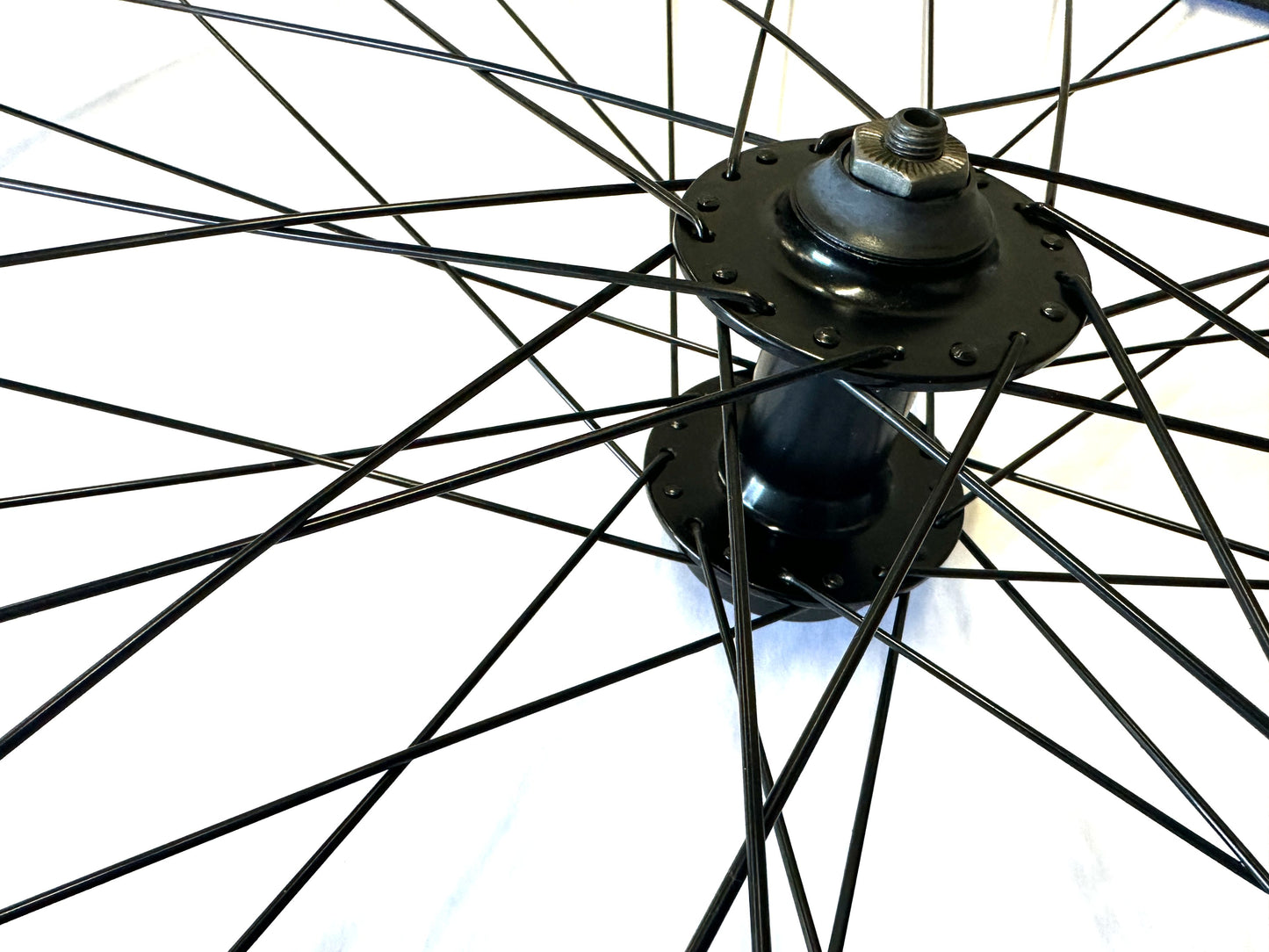 700c Frt Front Disc Brake Road Commuter Gravel Bike Alloy Wheel QR Q/R Black New