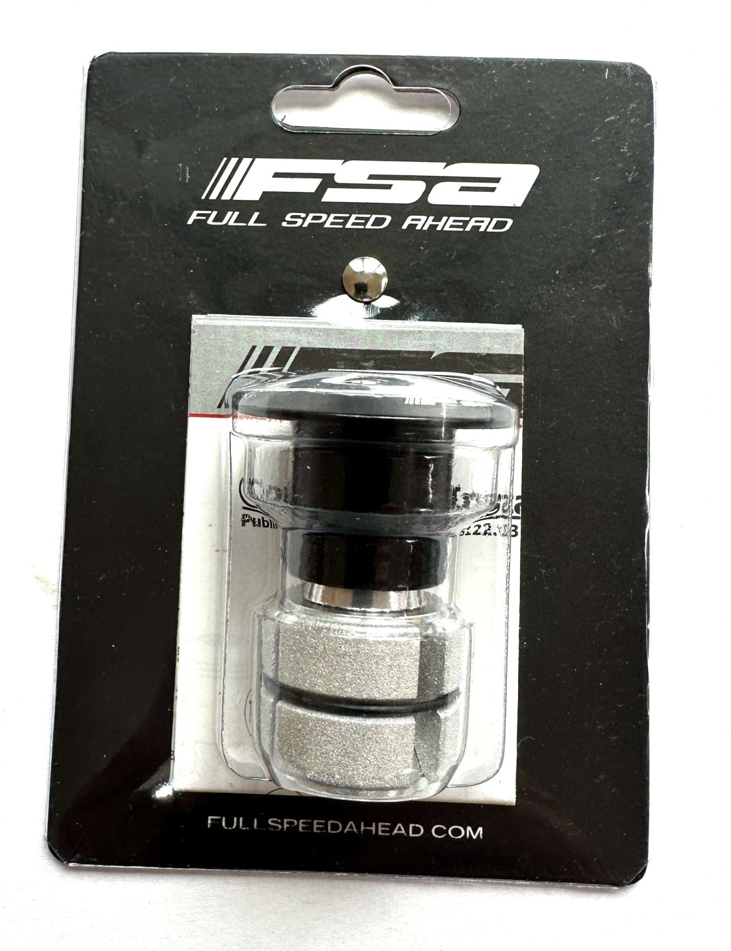 FSA Compressor 1-1/8" Black Expander Plug and Top Cap Bike NEW - Random Bike Parts