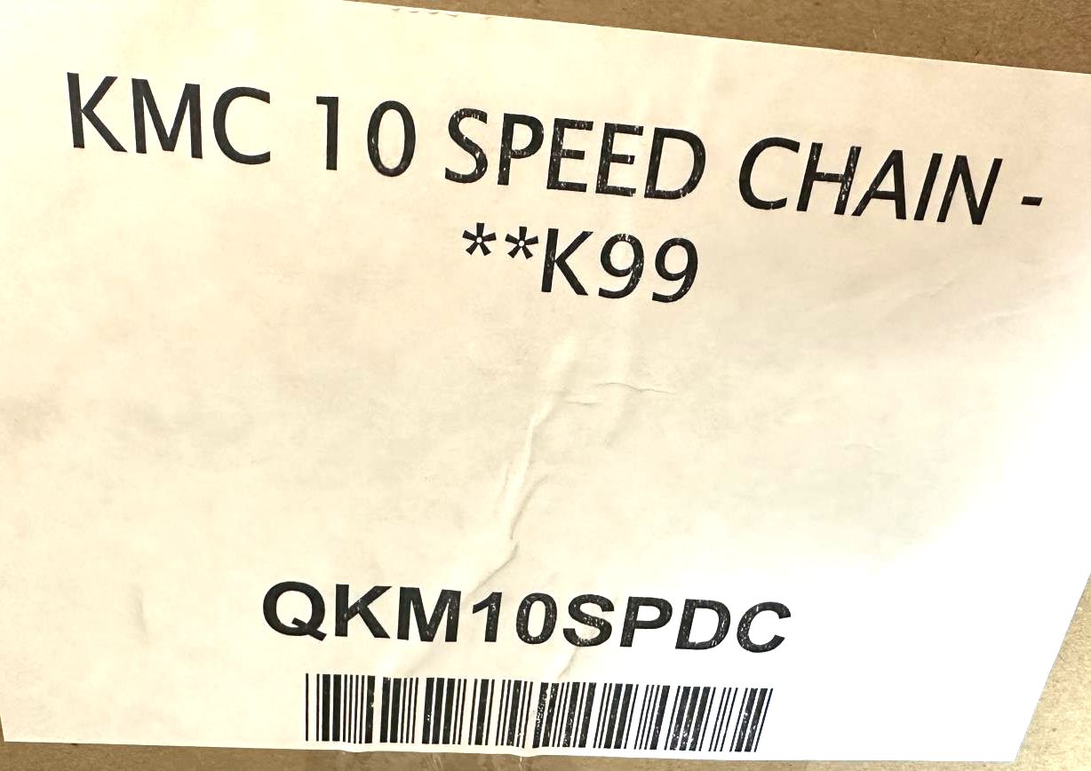 Lot of 2 KMC Chain 10 Speed X10 116 Link Mountain Road Bike Fit Shimano SRAM New