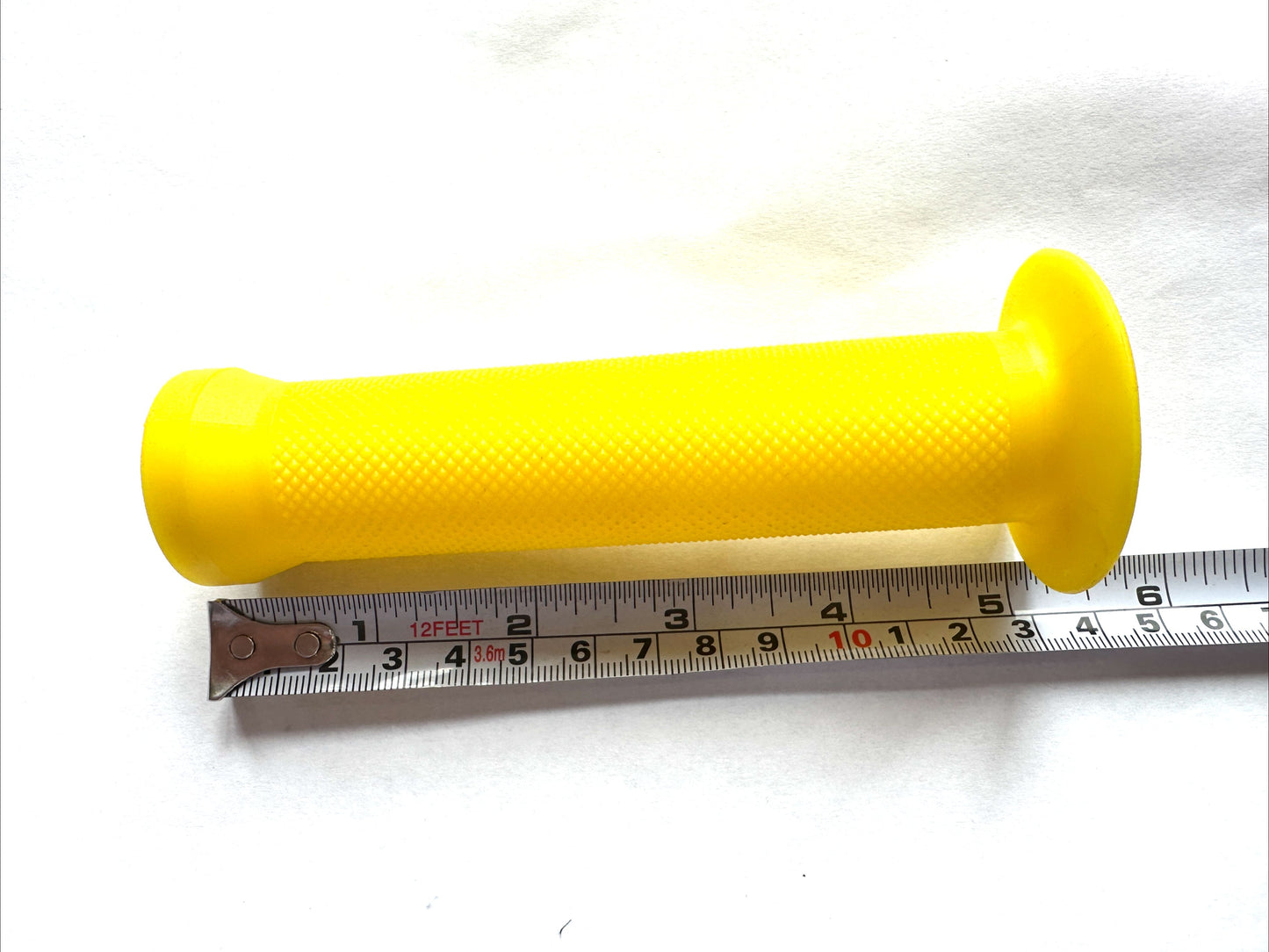 Lot of 3 Framed M-Wave BMX Rubber Bike 130mm Slide On Grips Yellow New