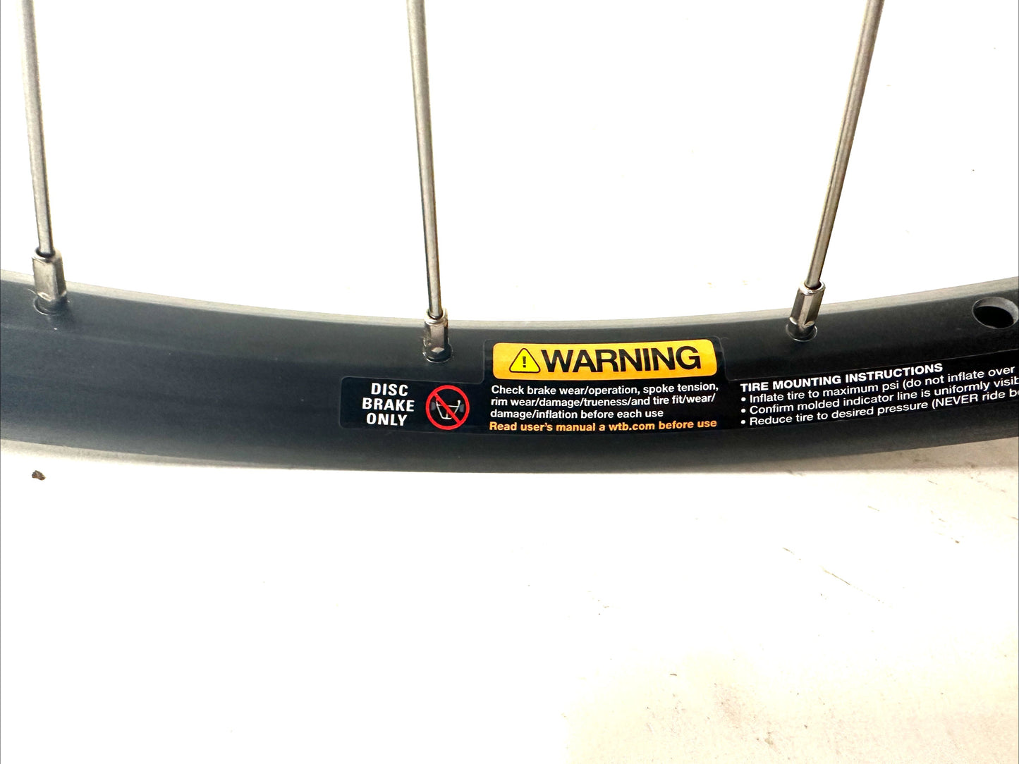 WTB ST i23 700c Gravel 100mmx15mm 142mmx12mm Disc Wheelset fit Shimano 11spd New