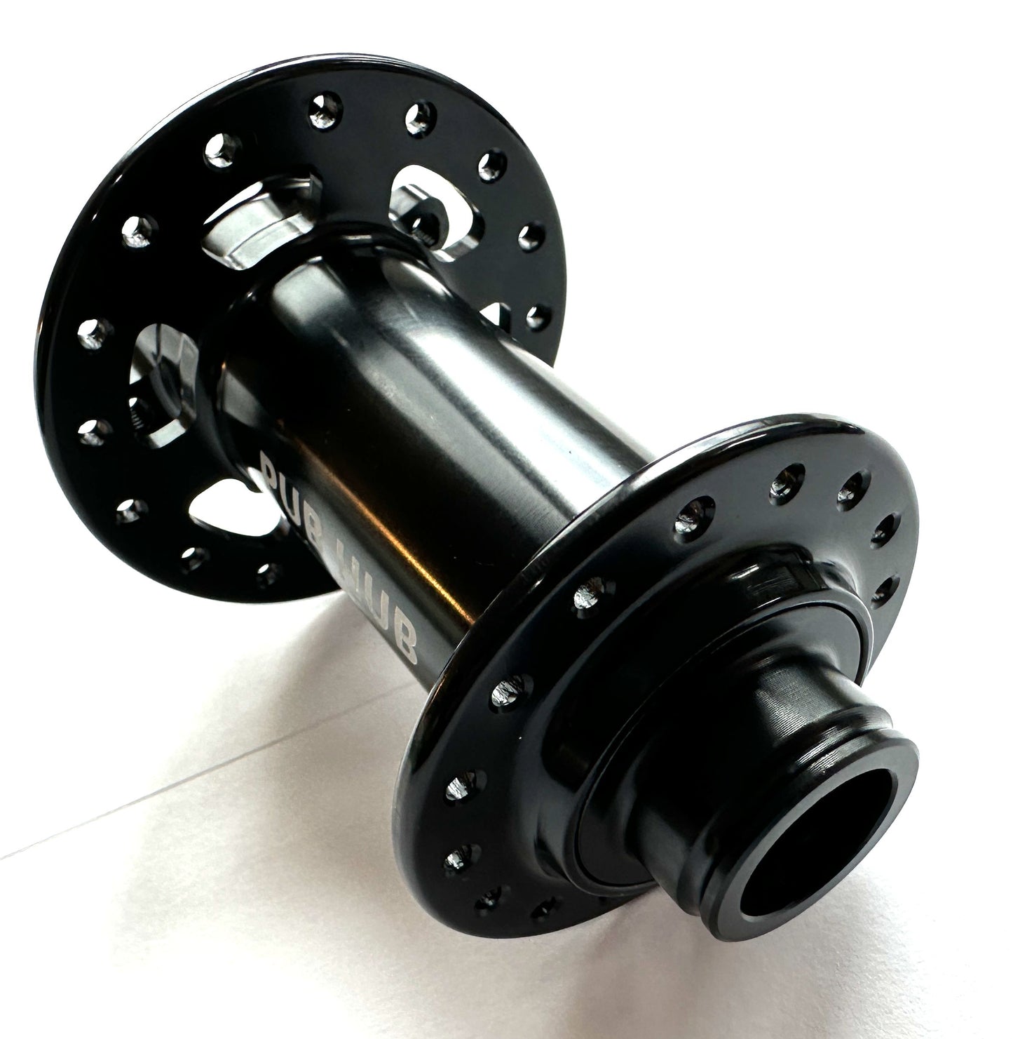 PUB 32h 32 hole 110mm x 15mm 6 Bolt Disc Front Hub Black Bike Sealed Hub New