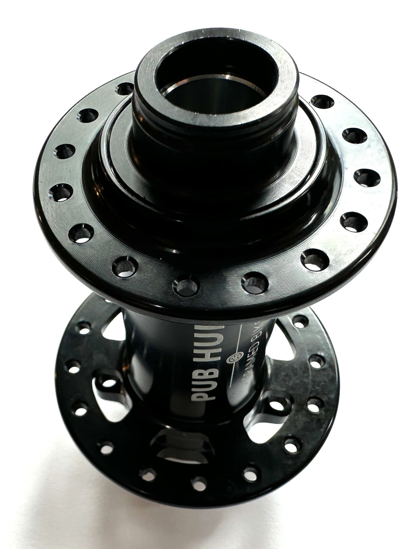 PUB 32h 32 hole 110mm x 15mm 6 Bolt Disc Front Hub Black Bike Sealed Hub New