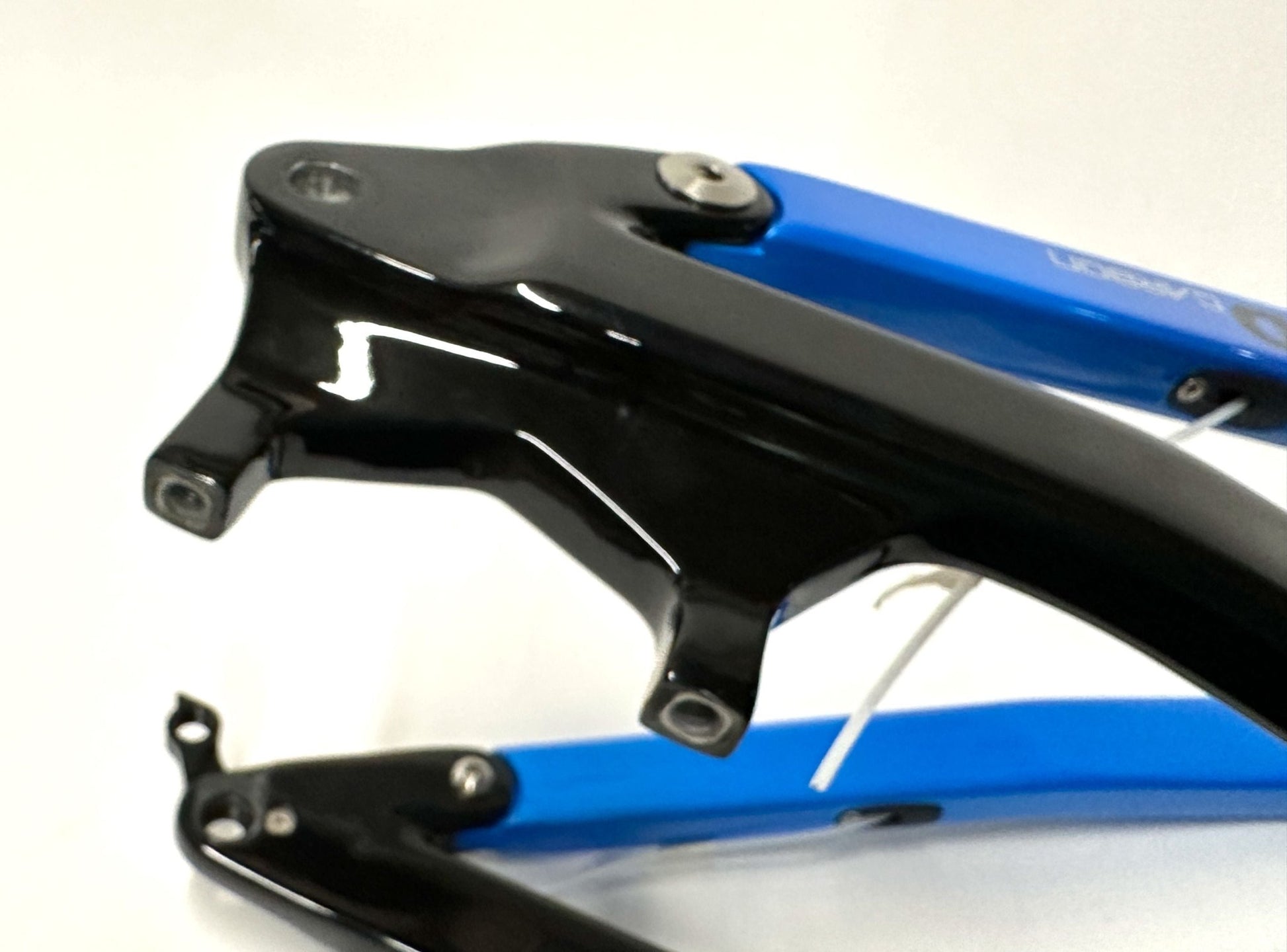 FRAMED 17" Montana Carbon Full Suspension Fat Bike Frame 27.5" Blue / Black NEW - Random Bike Parts