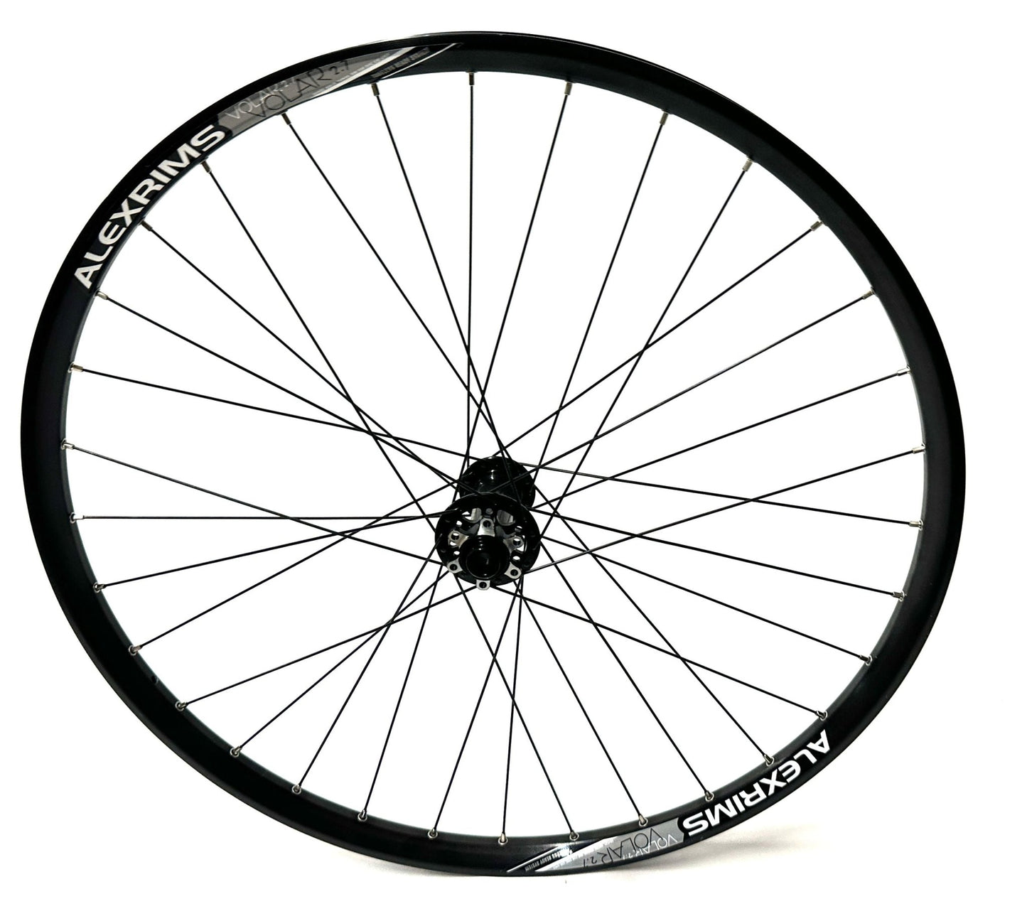 Alexrims Volar 2.7 27.5" Thru Axle 110mm x 15mm Boost Front Disc 32h Wheel New - Random Bike Parts