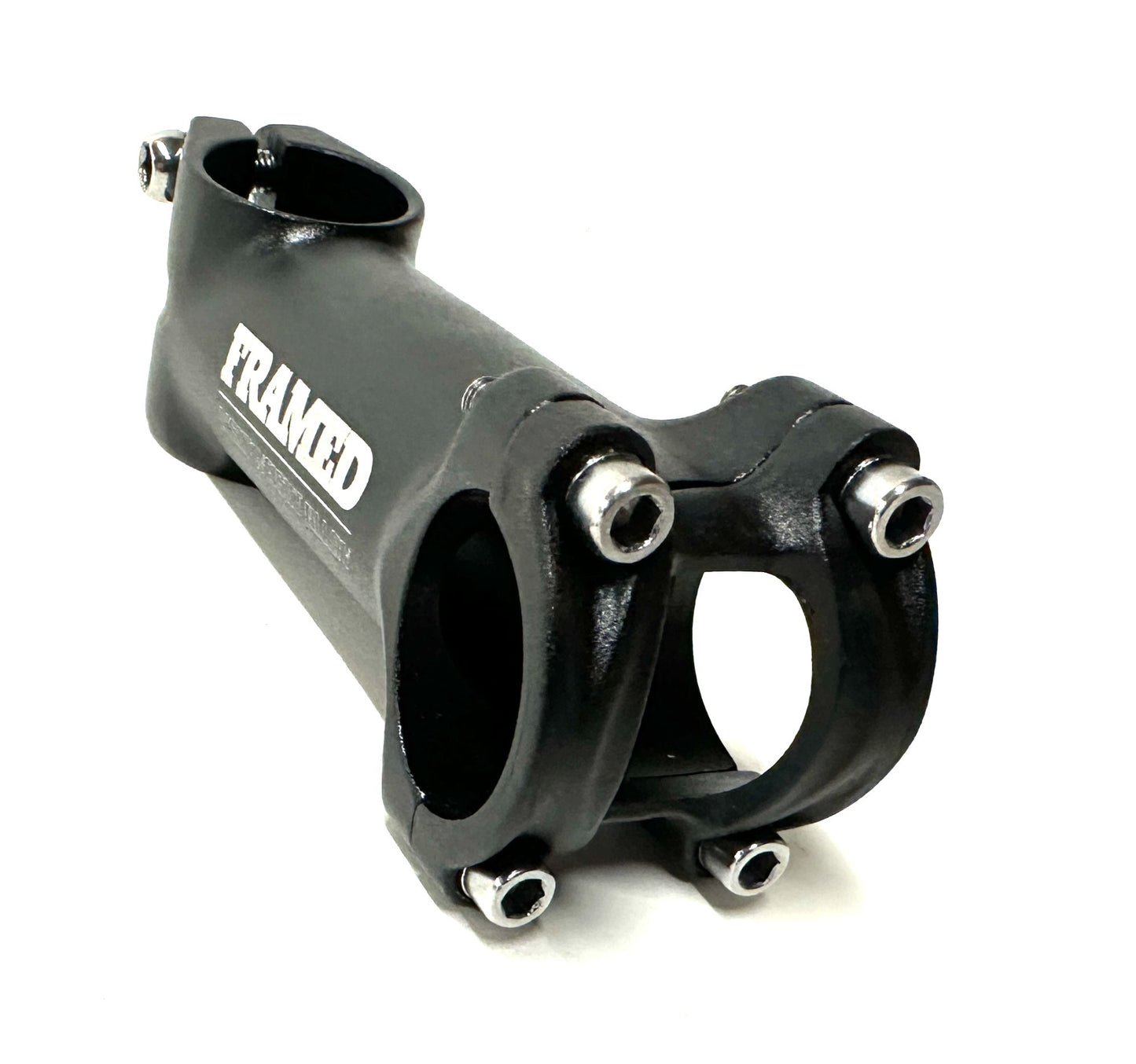 Framed Alloy 1-1/8" x 100mm x 31.8mm 6 degrees Threadless Bike Stem Black New - Random Bike Parts