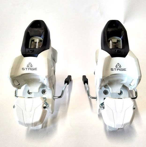Salomon Stage Gripwalk 11 L80 White Alpine Ski Bindings NEW (Blem)
