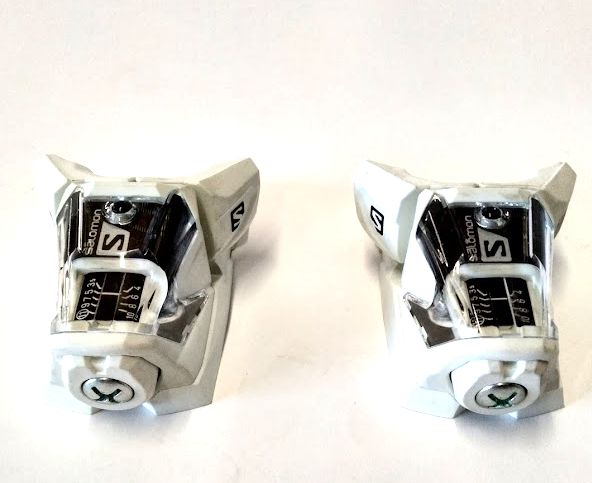 Salomon Stage Gripwalk 11 L80 White Alpine Ski Bindings NEW (Blem)