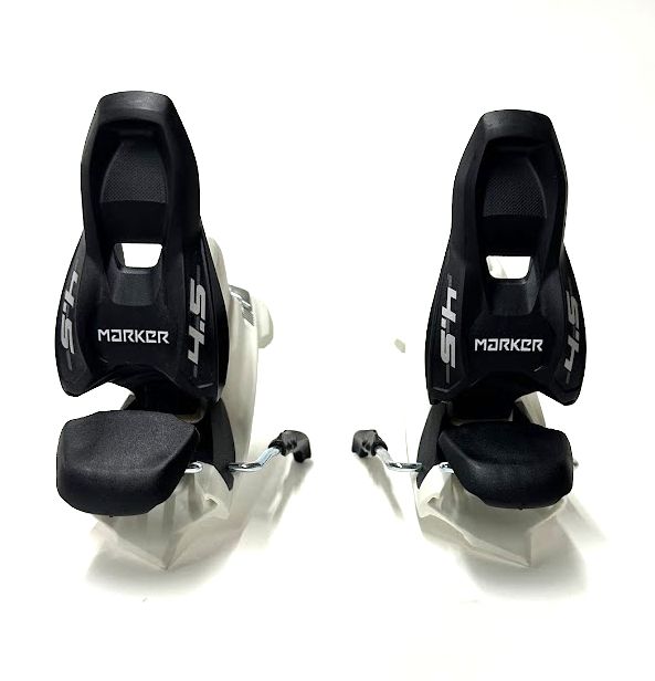 Marker 4.5 Alpine Ski Bindings Black/White NEW Blem