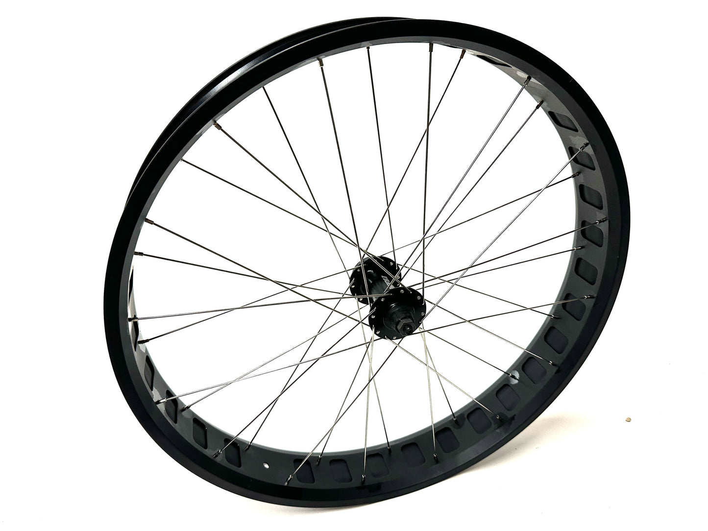 Framed 26" Fat Bike Alloy Front Wheel 140mm 6 bolt Disc Quick Release QR NEW