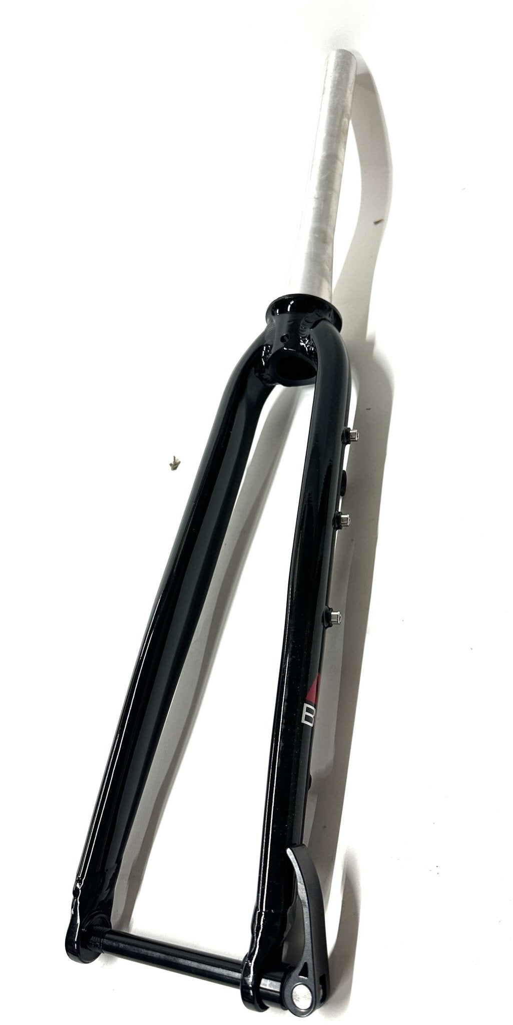 Framed 700c Alloy Gravel Road Bike Fork Tapered 100x12mm 230m Thru Axle Disc NEW - Random Bike Parts