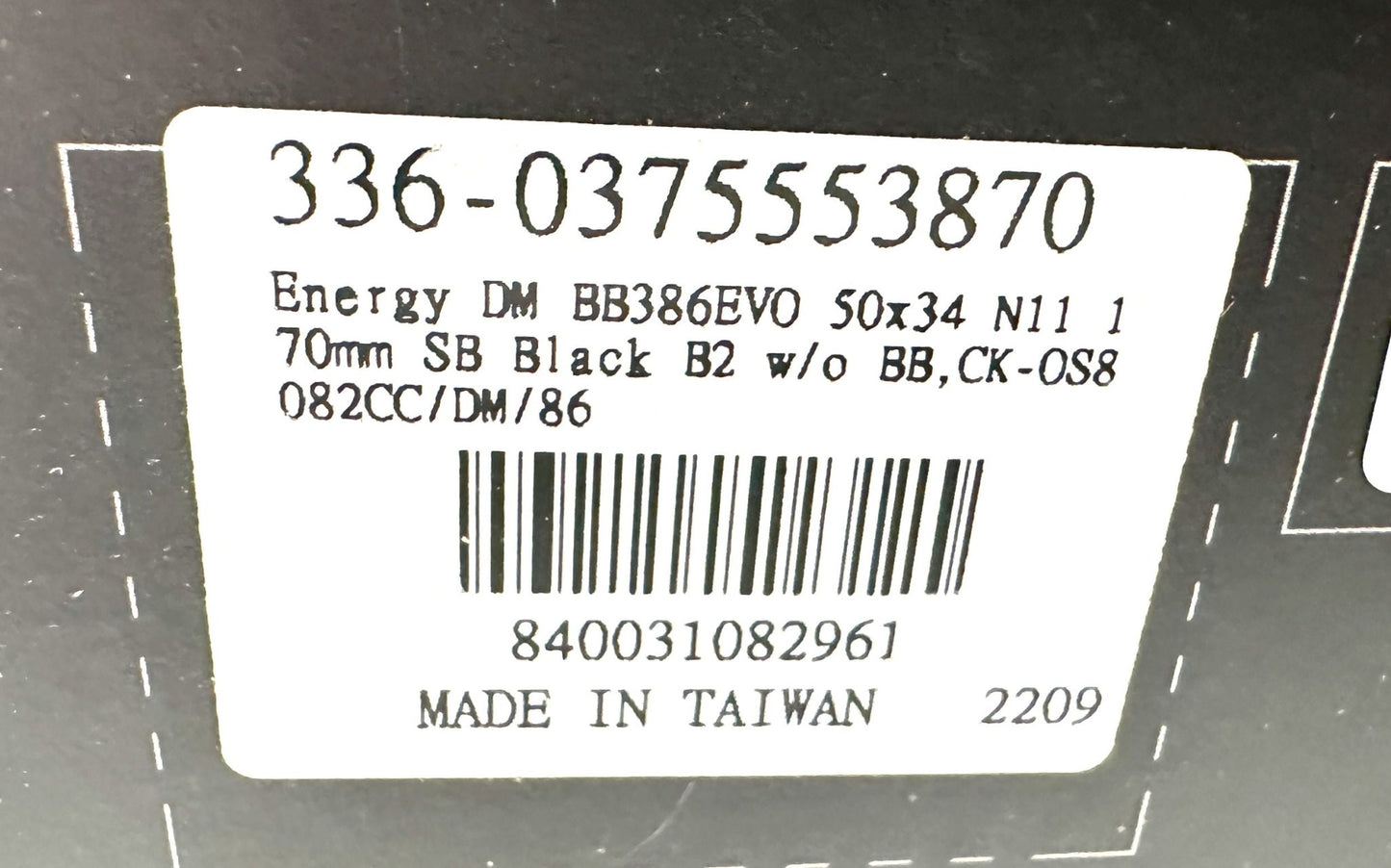 FSA Energy Modular BB386EVO Road Gravel Crankset 170mm 9/10/11/12 50/34t New - Random Bike Parts