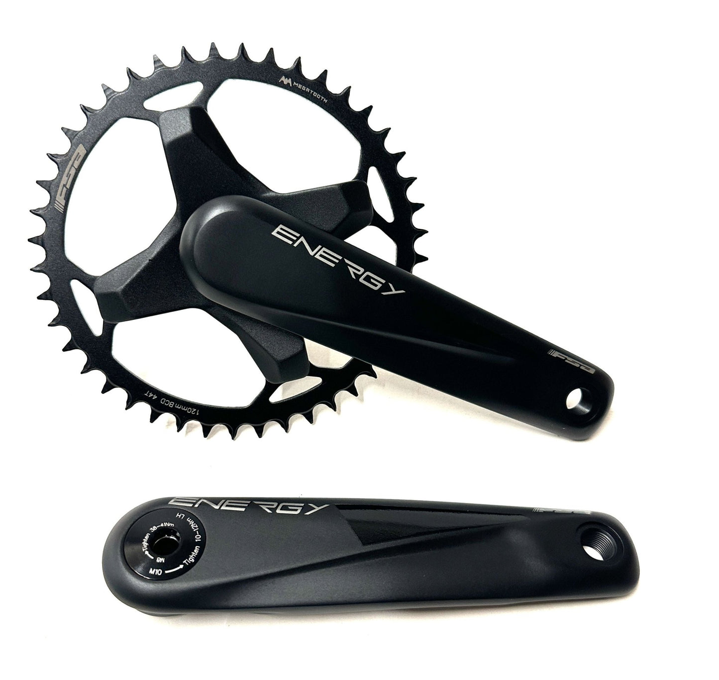 FSA Energy AGX+ 1X Modular 386EVO Gravel Crankset 175mm 11-Speed 44t New - Random Bike Parts