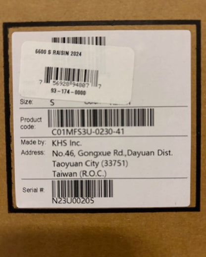 2025 KHS FS-6600 carbon full suspension 27.5 inch enduro mountain bike medium