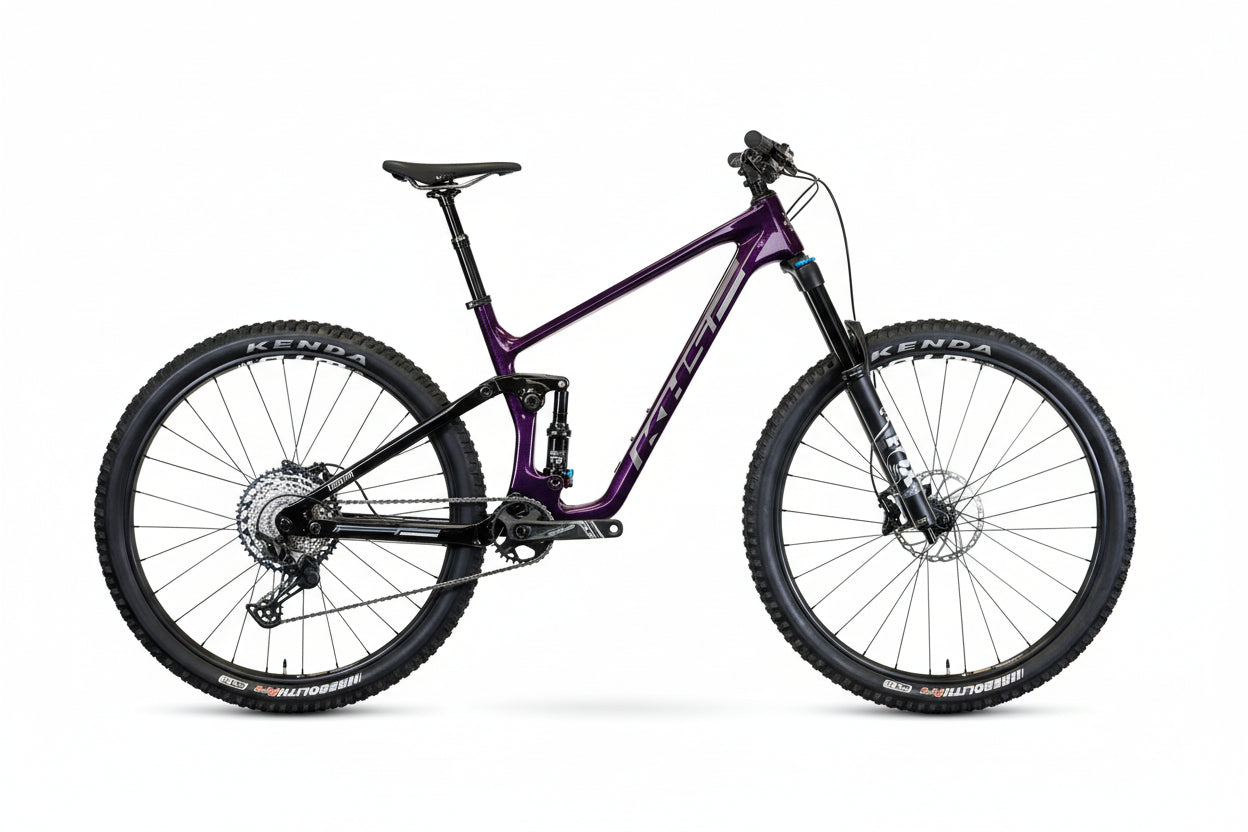 2025 KHS FS-6600 carbon full suspension 29 inch enduro mountain bike medium
