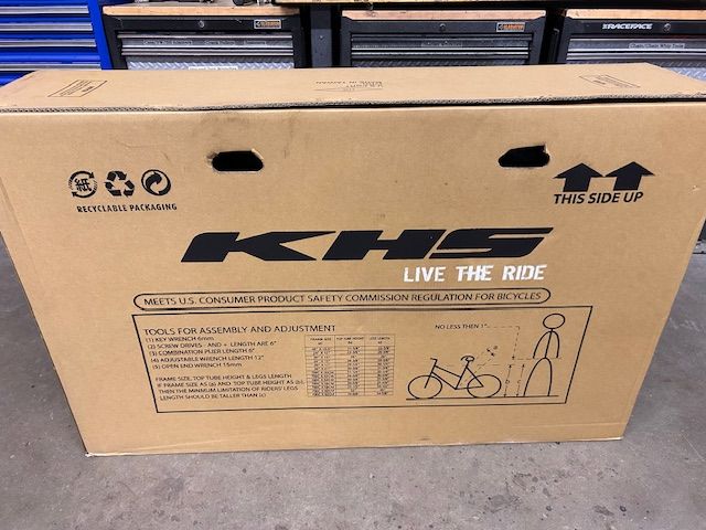 2025 KHS FS-6600 carbon full suspension 29 inch enduro mountain bike medium