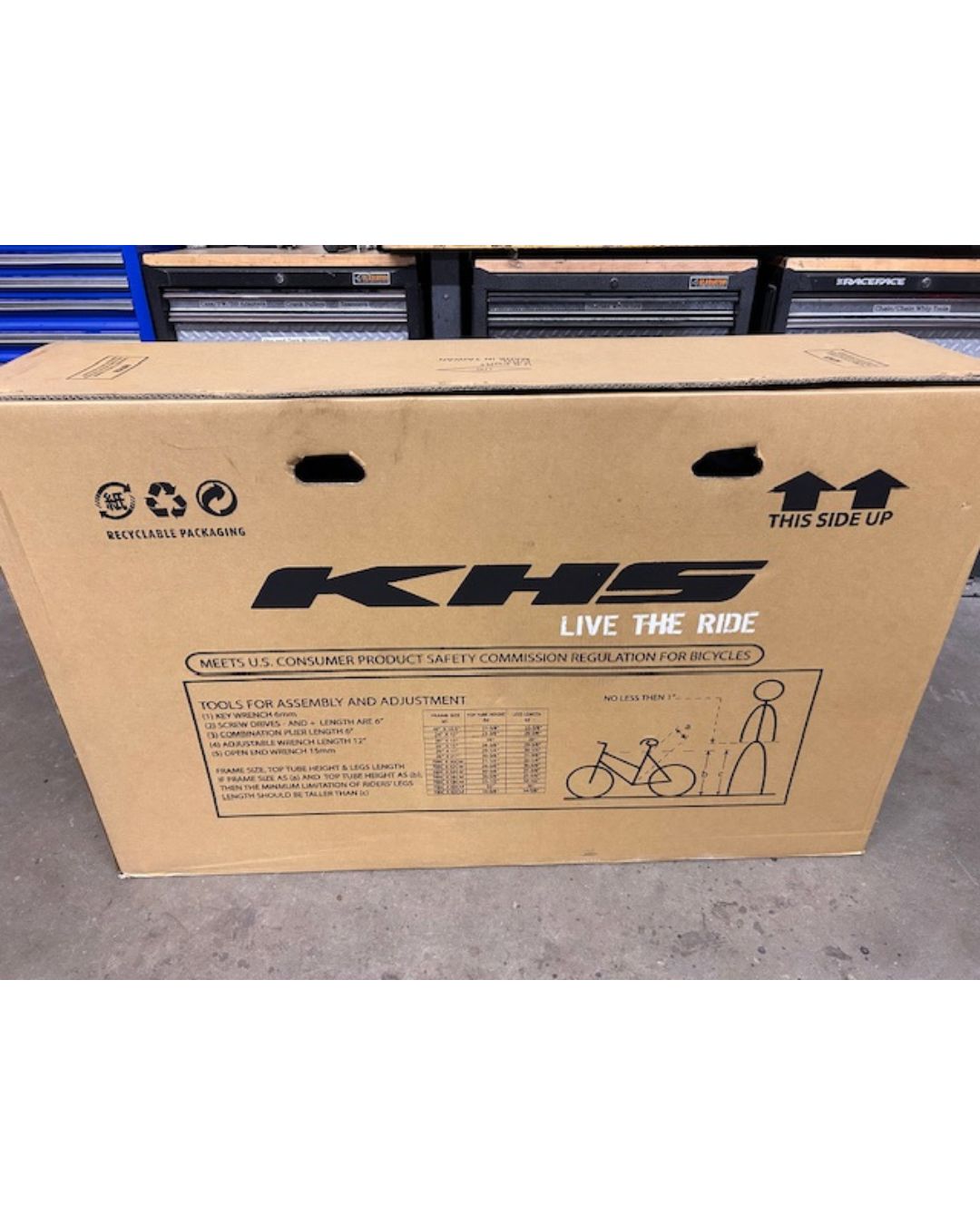 2025 KHS FS-6600 carbon full suspension 29 inch enduro mountain bike extra large