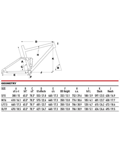 2025 KHS FS-6600 carbon full suspension 29 inch enduro mountain bike extra large