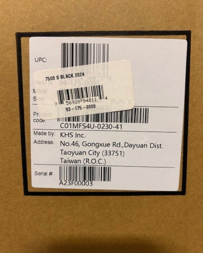 2025 KHS FS-7500 carbon full suspension 27.5 inch enduro mountain bike small