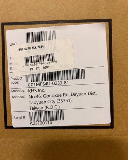 2025 KHS FS-7500 carbon full suspension 29 inch enduro mountain bike x-large