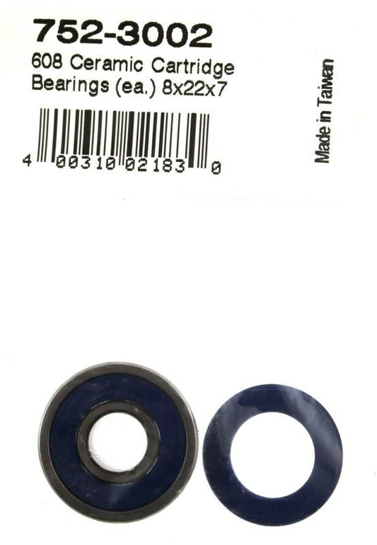 FSA 608 Bike Ceramic Cartridge Bearings 8 x 22 x 7 752-3002 4.0031E+11 NEW - Random Bike Parts