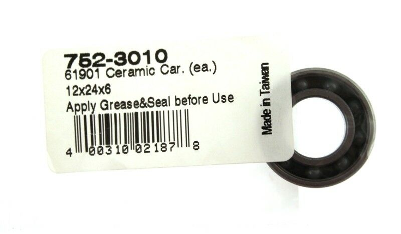 FSA 61901 Bike Ceramic Cartridge Bearings 12 x 24 x 6 752-3010 Low Friction NEW - Random Bike Parts