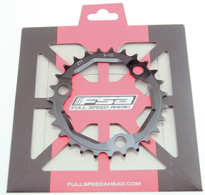 FSA 27T Pro MTB 386 Chainring X-10 Speed 86 BCD 3 Bolt Black Bike New NIB - Random Bike Parts