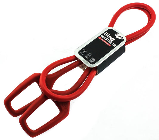 Knog Ring Master 1.2 Bike Cable 1200mm Silicone/Steel Red 10mm New - Random Bike Parts