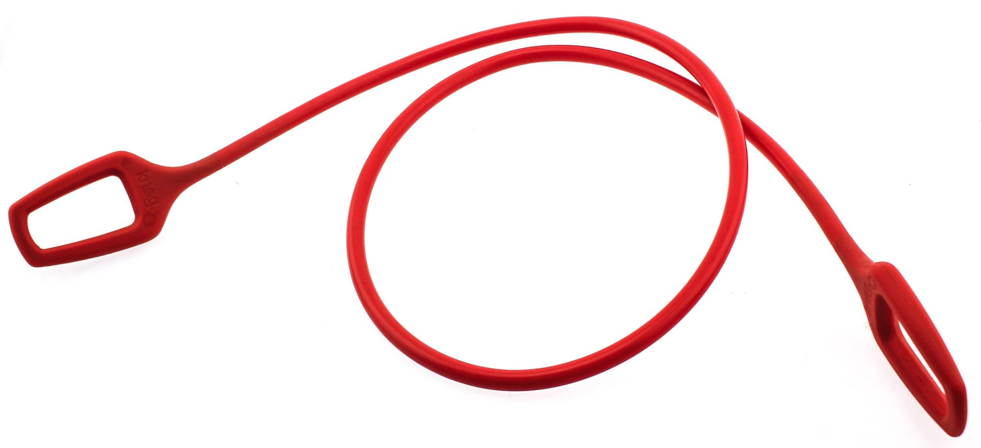 Knog Ring Master 1.2 Bike Cable 1200mm Silicone/Steel Red 10mm New - Random Bike Parts