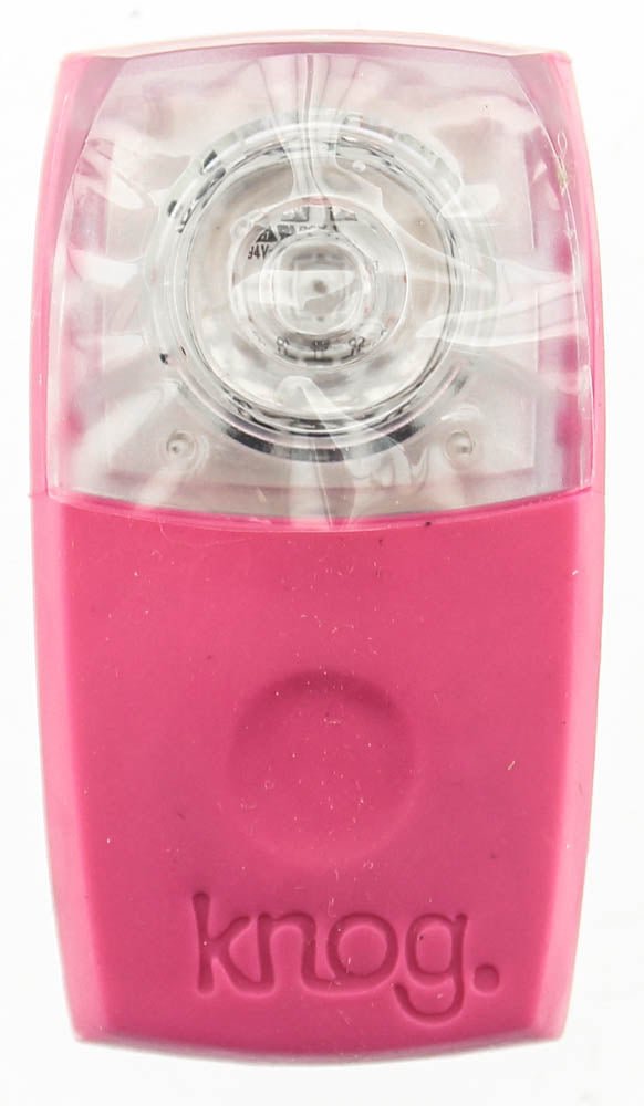 KNOG BOOMER Wearable Bike Rear Pink W/ RED LED Light 7 Lumens 4 Mode 600m NEW - Random Bike Parts