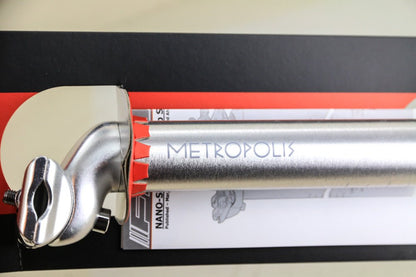 FSA METROPOLIS Brushed Silver Aluminum 31.6mm x 350mm Bike Seatpost NEW - Random Bike Parts