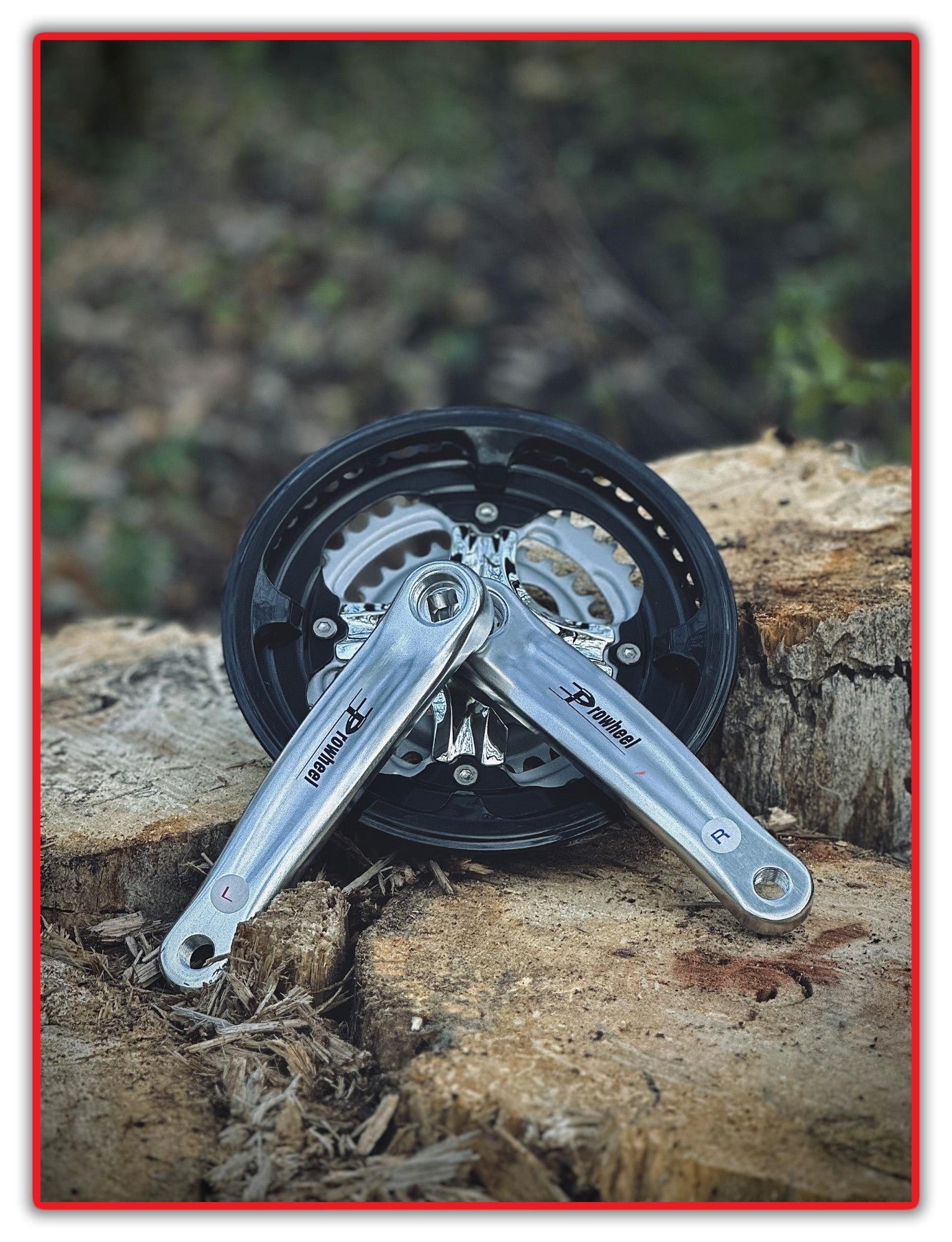 ProWheel 48/38/28T 7/8 Speed Square Taper Hybrid Bike Crankset 170mm NEW