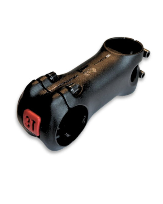 3T Apto Integrale Stealth 80 mm road bike stem for D-shaped steerer with internal cable routing