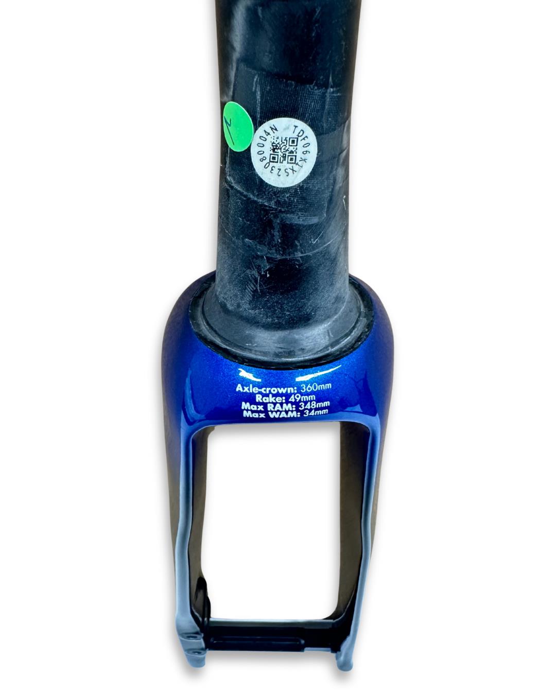 3T Fundi Integrale carbon road fork 700c disc 56 navy black