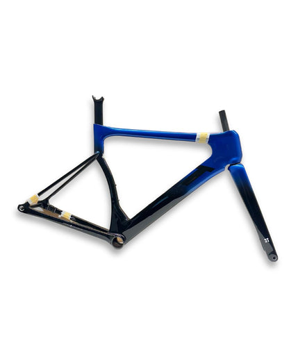 3T New Strada 1X XS carbon road frame navy black with fork and seatpost