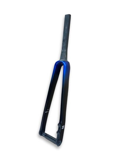 3T New Strada 1X XS carbon road frame navy black with fork and seatpost