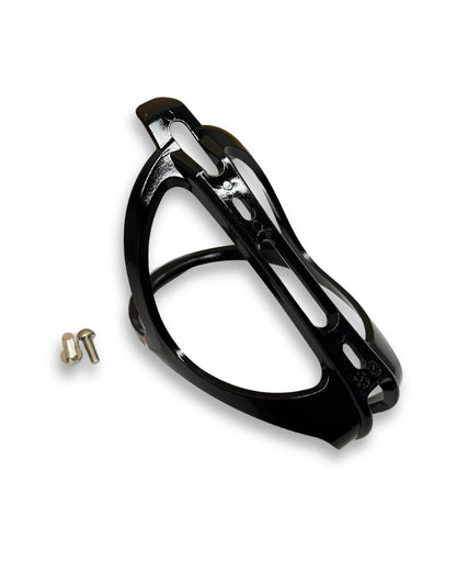 3T nylon bottle cage gloss black bike water bottle holder