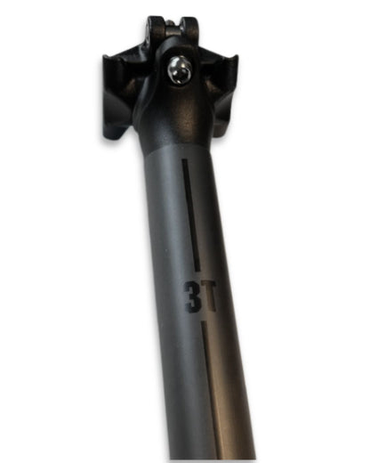 3T Ultra Extrema round carbon seatpost 27.2mm 400mm matte black
