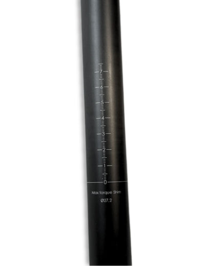 3T Ultra Extrema round carbon seatpost 27.2mm 400mm matte black