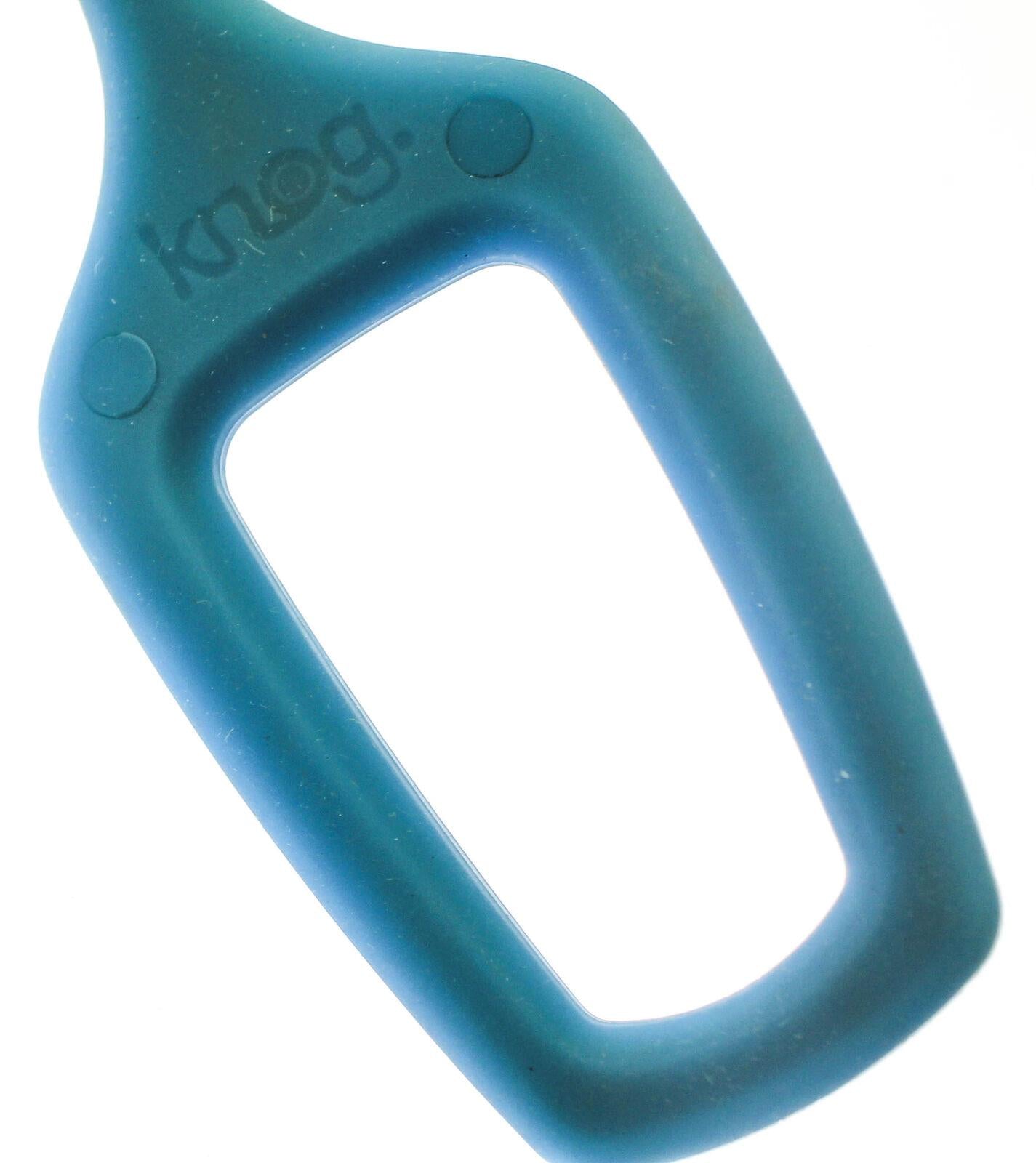 Knog Ring Master 1.2m Bike Cable Bike Silicone Over-Moulded Blue 10mm Steel NEW - Random Bike Parts