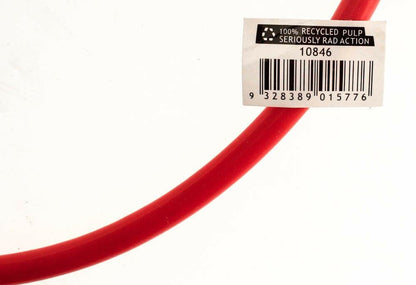 KNOG RING MASTER 2.2m Bike Cable Bike Silicone Over-Moulded Red 10mm Steel NEW - Random Bike Parts