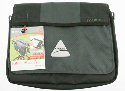 Axiom iTablet iPad Road / MTB Bike Handlebar or Pannier Bag + Shoulder Strap NEW