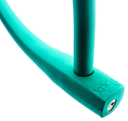 Knog Kransky 880mm Cable Bike Lock With Bracket Turquoise Silicone Steel New - Random Bike Parts