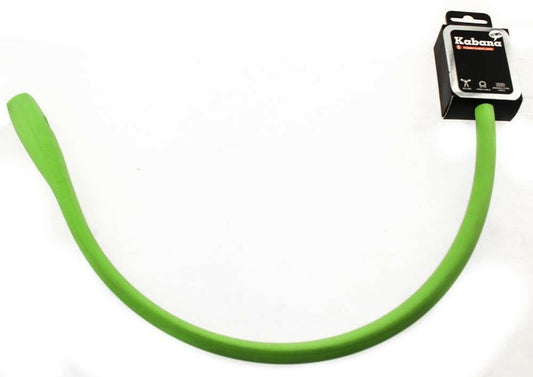 Knog Kabana Cable Bike Lock 740mm Lime Green Silicone Steel Cable Keyed New - Random Bike Parts