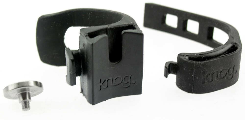 KNOG STRAP ON QR Bike Lock Mount Bracket For KABANA / KRANSKY Universal NEW - Random Bike Parts